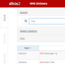 MSF OCBA - HMIS Dictionary